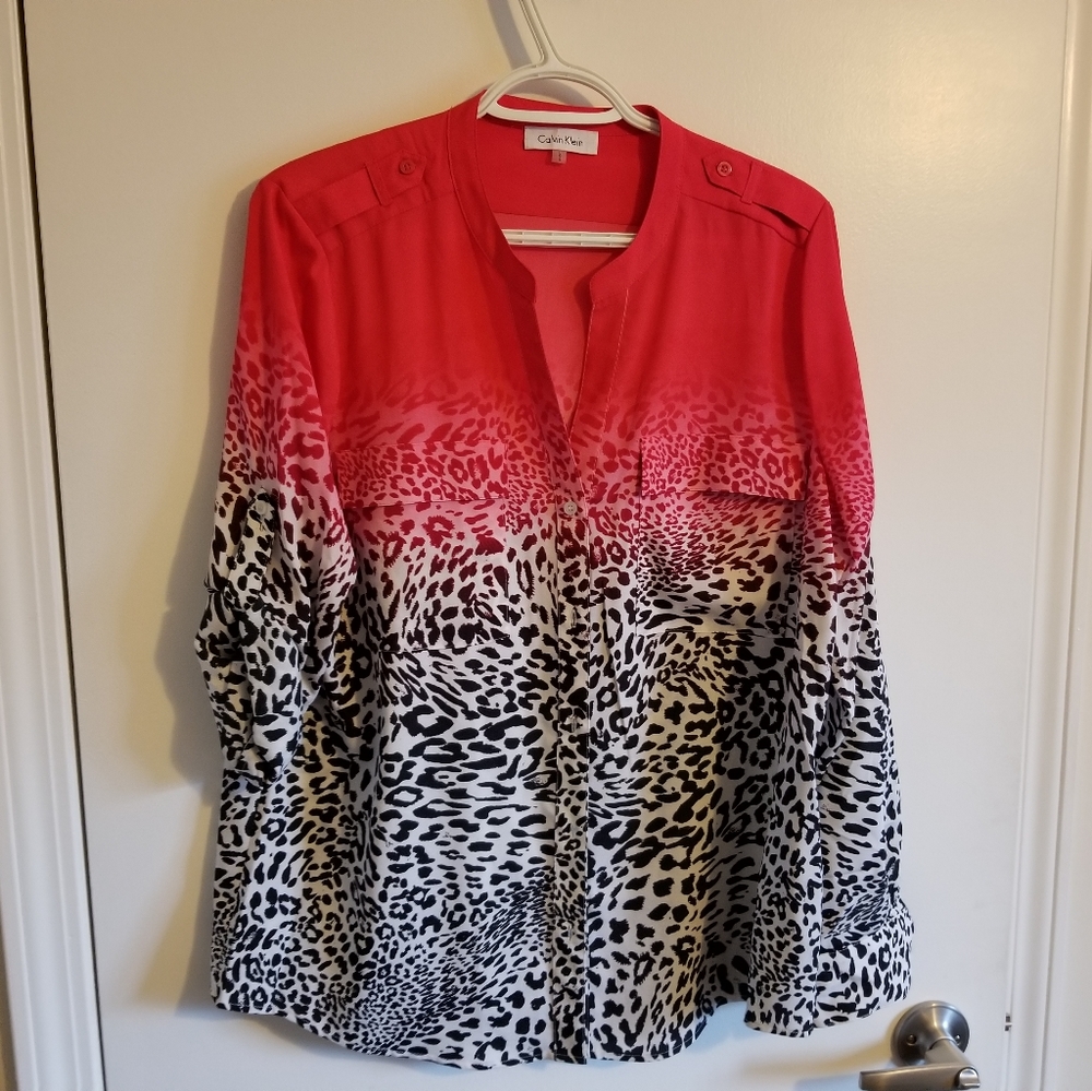Calvin Klein fashion blouse